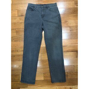 Gloria Vanderbilt Amanda Classic 5-pocket Straight Leg Gray Jeans - Size 6